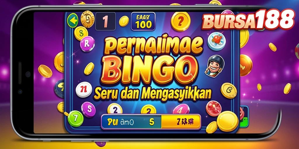 Tampilan menarik dari gameplay Bingo di BURSA188 yang menggugah semangat.