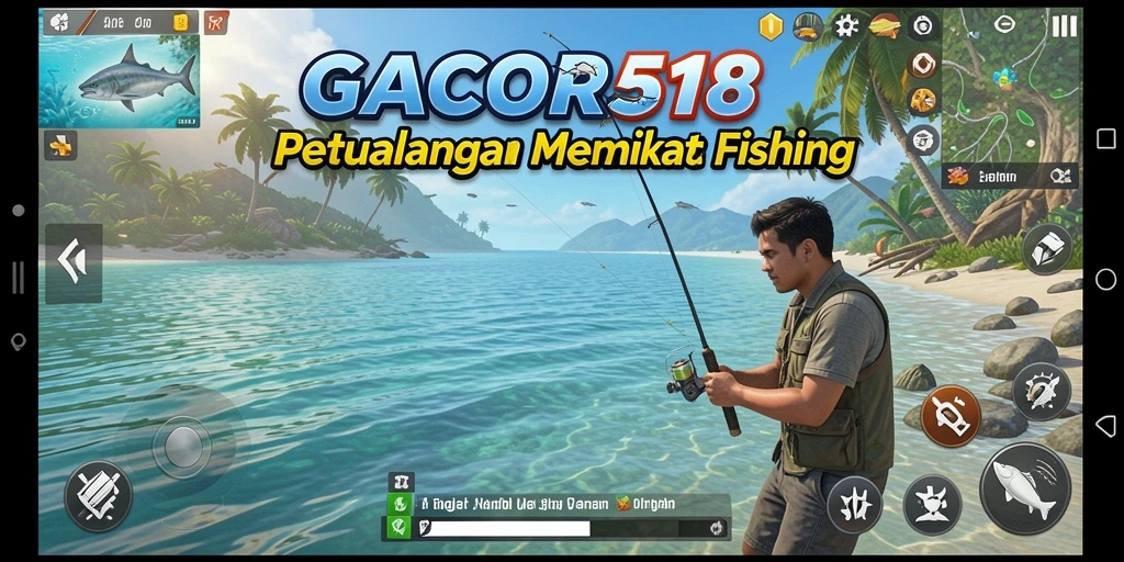 Tangkapan ikan yang spektakuler dalam gameplay GACOR518.