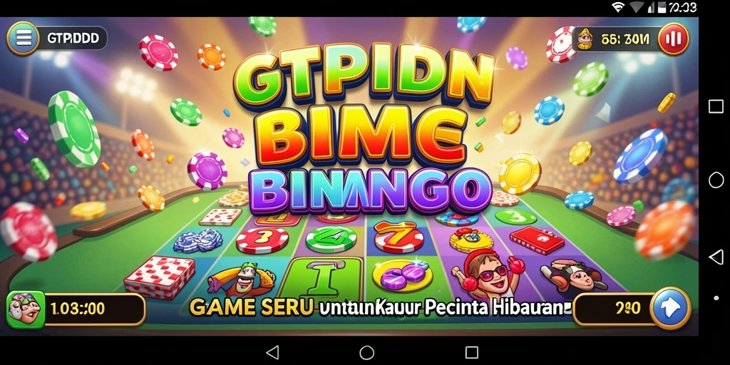 Tampilan seru gameplay GTPIDN dalam permainan Bingo.