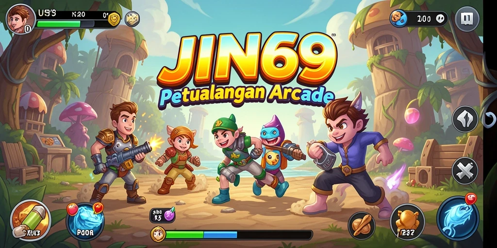 Tampilan gameplay JIN69 yang seru dan penuh warna.