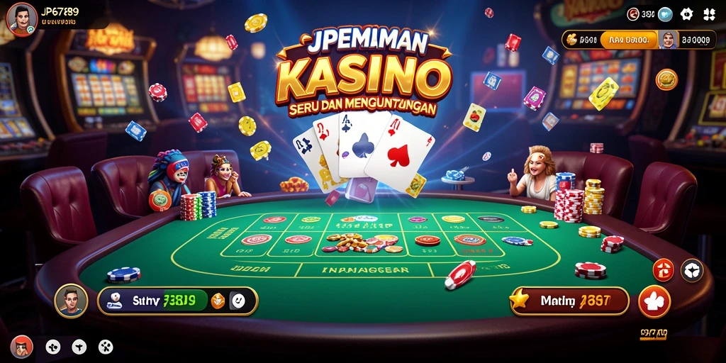 Tampilan gameplay menarik dari JP6789 yang menggambarkan keseruan Kasino.