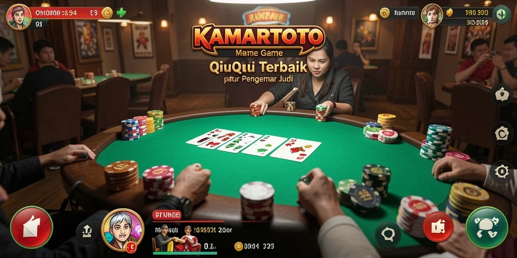 Gameplay mendebarkan QiuQiu di KAMARTOTO.
