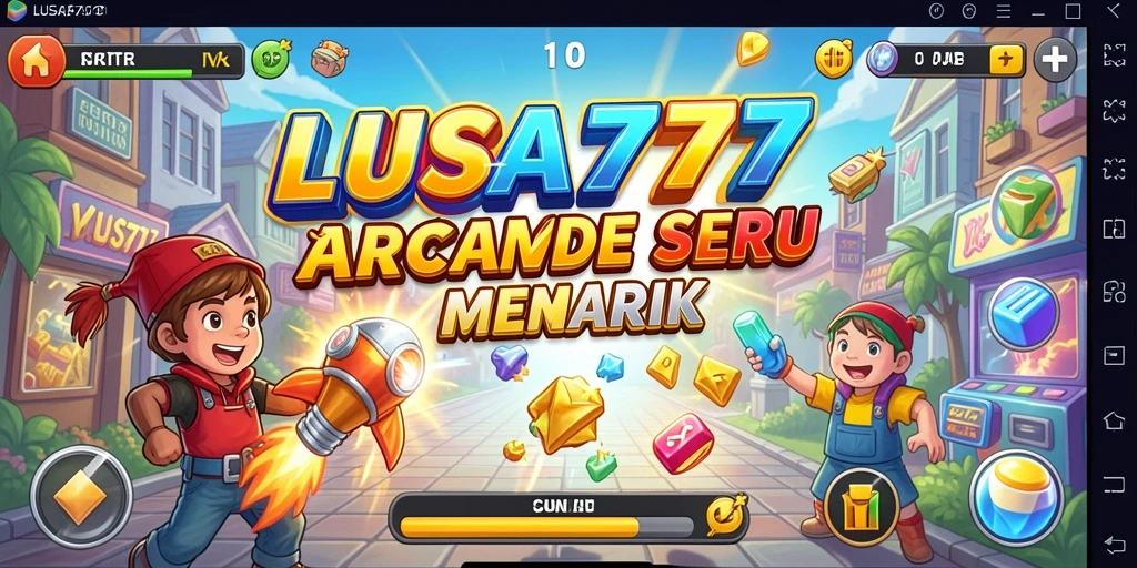 Tangkapan layar gameplay seru dari LUSA777 menunjukkan aksi mendebarkan.