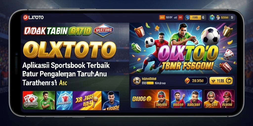 Tangkapan layar utama OLXTOTO menunjukkan antarmuka taruhan yang menarik dan informatif.