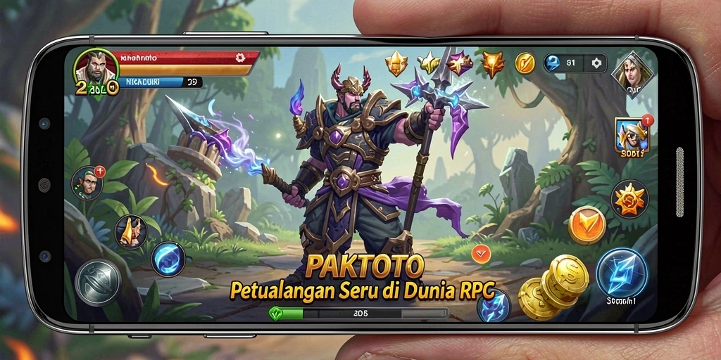 Tampilan gameplay menarik dari PAKTOTO dengan karakter dan pertarungan yang seru.