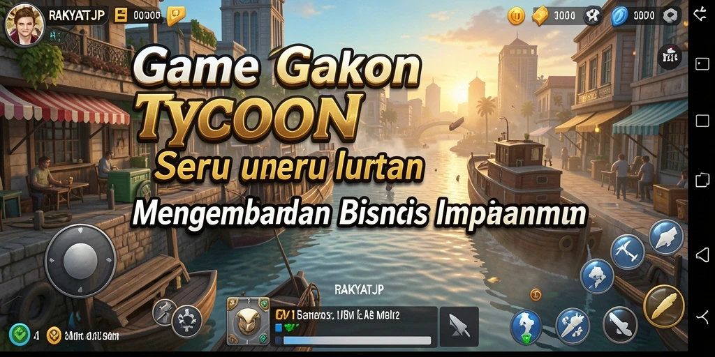 Tangkapan layar RAKYATJP menampilkan gameplay Tycoon yang menantang dan menarik.