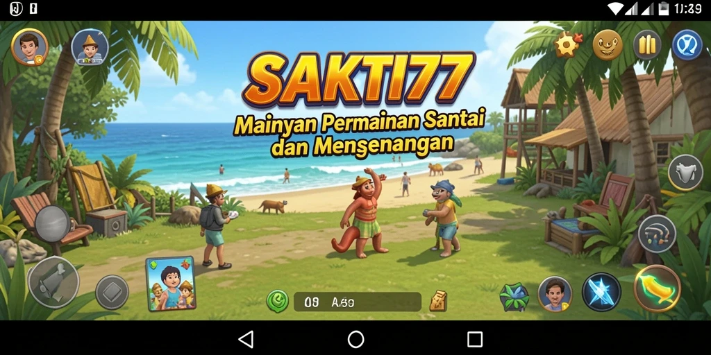 Tampilan menarik dari gameplay SAKTI77 yang menghibur.