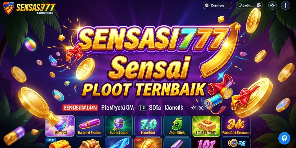 Tampilan gameplay SENSASI777 yang memukau dan mengasyikkan.