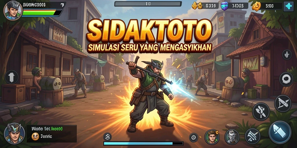 Tampilan gameplay menarik dari SIDAKTOTO dengan elemen simulasi.