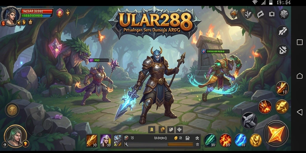 Screenshot ULAR288 menampilkan aksi petualangan di dunia ARPG yang penuh tantangan.